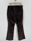 New Khakis & Co Brown Corduroy Jeans, 12