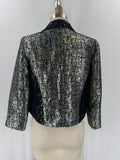 Rachel Roy Metallic Jacket, M