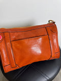 Michael Kors Burnt Orange Crossbody Bag, 9"x7"