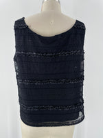 R&M Richards 2pc Black Top + Jacket, 14