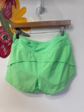 Lululemon Green Running Shorts, 6