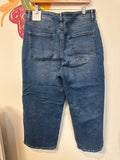 New Talbots Wide Leg Crop 25.5" Inseam Jeans, 16