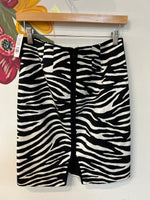 White House Black Market Zebra Print Skirt, 4