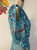 Ne BCBGMaxAzria Festive Paisley Dress, M