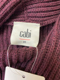 Cabi Style 3350 Regal Cardigan In Mulberry, M