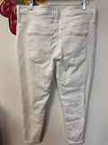 Madewell White Curvy 27" Inseam Jeans, 32 (14) Petite
