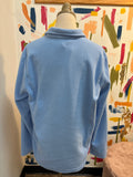 Lands End Blue Fleece Pullover, L