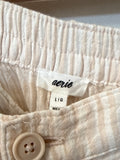 Aerie Stripe 31" Inseam 100% Cotton Pants, L