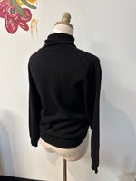 100% Cashmere Black Sweater, S