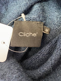 Cliche Wool Blend Sweater, M