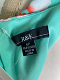 R&K Green Dress, 6 Petite