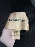 Industry Black/Gray Sweater, L