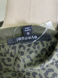 Evenuel Green Denim Jacket, S