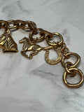 Gold Horse Charm Bracelet