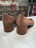 French Sole Brown Shoes, 8.5