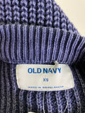 Old Navy Shaker Wash Sweater, XS