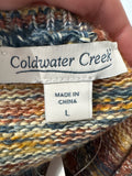 Coldwater Creek Multicolor Sweater, L