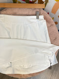 New Lou Keith White Skort Skirt, S