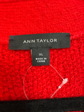 Ann Taylor Red Sweater, XL