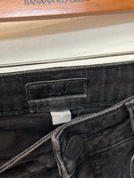 Kut from the Kloth Black Kelsey Ankle Flare Jeans, 0