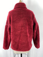 Victoria's Secret Burgundy Pocket Pullover, M