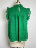 New Jodifl Green Top, S