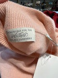 Lord & Taylor Pink 100% Cashmere Sweater, S