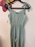 New Modcloth Green 27" Inseam Jumpsuit, S
