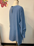 Ali Miles Blue Top, 2X