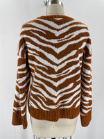 Nine West Animal Print Sweater, M