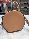 Kate Spade Tan Andi Canteen Bag, 7"x7.7"x2.6"