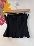 Zara Black Strapless Bustier Top, XS