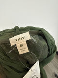 Tiny Anthropologie Green Dress, M