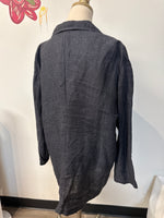 Eileen Fisher 100% Organic Linen Jacket, XL