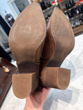 Chocolat Blu Brown Leather Boots, 40 (9)