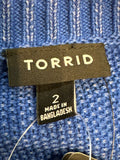 New Torrid Blue Sweater, 2X