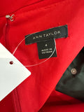 Ann Taylor Red Dress, 4