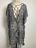 Palisades Black Swim Coverup, M/L