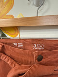 a.n.a. Mid Rise Straight 25" Inseam Jeans, 14W