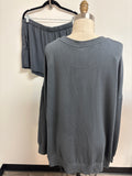 Wild Fable 2pc Gray Top + Shorts, XL