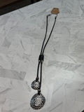 Black/Silver Necklace