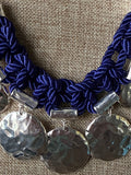 Chico's Silver/Blue Necklace