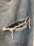 American Eagle Mom Straight 28" Inseam Jeans, 14
