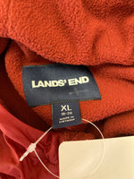 Lands End Red Pullover Jacket, XL