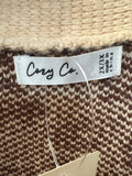 Cozy Co Animal Print Sweater, 2X/3X