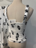 On 34th 2pc White Top + Skirt, S