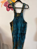 Culture Tie Dye 27" Inseam Overalls, S
