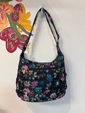 Lug Black Print Zipliner Bag, 15"x11"