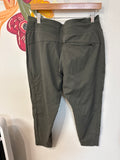 Athleta Green 25" Inseam Pants, 14 Petite