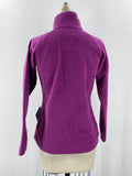 New Columbia Purple Dotswarm Fleece Jacket, XS